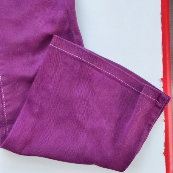 Joe Fresh High-rise Flare jeans women's size 25 purple - Picture 9 of 14